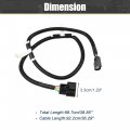 X Autohaux For Ford Super Duty 2013-2016 Fc3z14a412a Tailgate Backup Camera Wiring Harness Replace Dc3z-14a412-a Fc3z-14a412-a