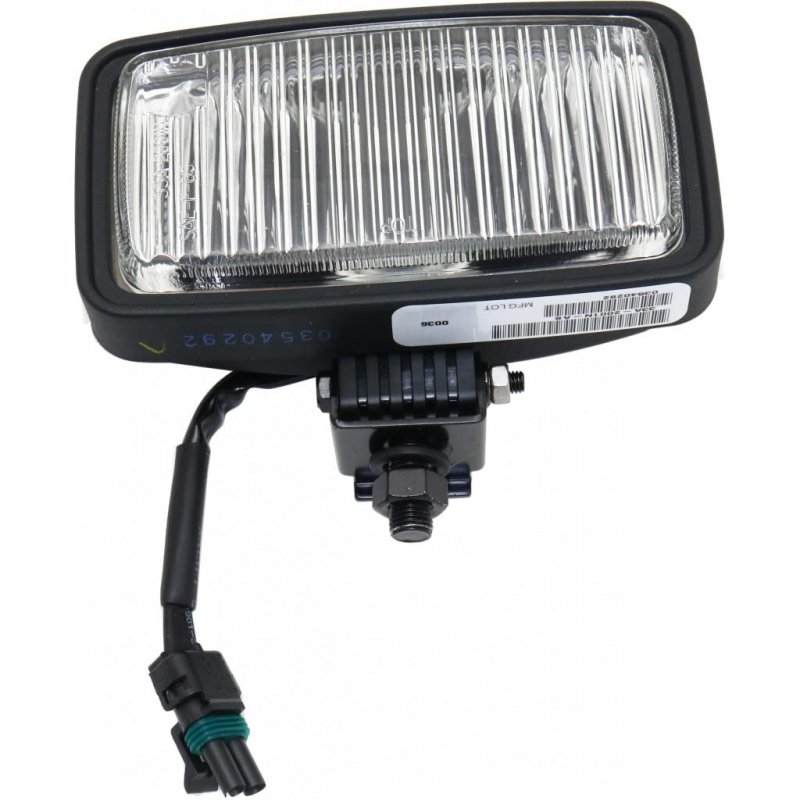 Fog Light Assembly For International 9000 1991 To 2011 Driver Or Passenger Side Single Piece Halogen Clear Lens Ih2592100