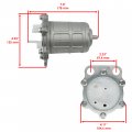 Caltric Fuel Pump Assembly Compatible With Honda Fury Vt1300cx Vt1300cxa 2010-2020 2022-2024 Phantom 750 Vt750c2b 2012-2020