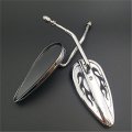 Httmt Buring Flame Furious Mirror Race Compatible With H-d Sportster Dyna Touring Softail Glide