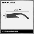 Lower Valance Rear Driver Side Cover Bumper End For Lx Rx350 Submodel Base F Sport 2016-2019 Fit Rx350l 2018-2019 521780e010