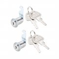 Uxcell Cam Lock 1 Cylinder Long Cabinet Locks With No Fits On 5 8 Max Thickness Panel Keyed Different Zinc Alloy Secure File