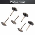 Mromax 40pcs Upholstery Nails Tacks 43 Head Dia Iron Vintage Style Metal Round Thumb Push Pins 0 67 Height For Furniture
