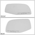Passenger Right Side Door Rear View Mirror Glass Lens Replacement Compatible With 90-97 Ford Aerostar F150 Super Duty