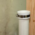 Fernco Qc-102w 2 Pack 2-in Qwik Cap Flexible Pvc Pipe Drain Waste And Vent White 