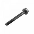 Uxcell M6x55mm Hex Flange Bolts 5pcs 10 9 Grade Carbon Steel Hexagon Head Screws