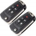 Ocpty 2x Uncut Keyless Entry Remote Control Key Fob Transmitter Replacement For Specific Chrysler Pt Cruiser For Buick Chevy