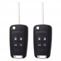 Ocpty 2x Uncut Keyless Entry Remote Control Key Fob Transmitter Replacement For Specific Chrysler Pt Cruiser For Buick Chevy