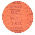 3m Hookit Red Abrasive Disc 01191 6 In 500 Grit No Hole Pack Of 50 For Auto Sanding Primer E-coat