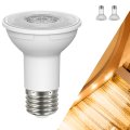 Satco Led Par20 Lamp 5 5w 50w Equivalent 3000k Soft White 90 Cri 40a Beam Angle Dimmable Medium Base 120v Clear Finish A Part 