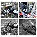 Rutu Universal 7 8 Cnc Motrocycle Handlebar Handguards Kit With Grips-chest Pad-throttle Housing Clamp All-round Protection Of 