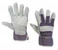 Aviditi Glv1021xl Leather Palm With Safety Cuff Gloves X-large Gray Case Of 24 
