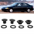 Rear Glass Strut Hardware Kit Car Pillar Replacement For Honda Civic 92-9597-01 Black