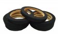 Nippon America 8 Pieces 6 Inch Mdf Wood Speaker Spacer Rings With Black Carpet Car Audio 4 Pair 
