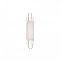 Satco S6997 Miniature Incandescent Lamps 5 Watt T3 Frost 20000 Average Hours 45 Lumens Rigid Loop Base 12 Volt Used On Cabinets