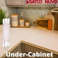 Satco S6997 Miniature Incandescent Lamps 5 Watt T3 Frost 20000 Average Hours 45 Lumens Rigid Loop Base 12 Volt Used On Cabinets