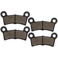 Niche Brake Pad Set For Harley-davidson Street Glide Tri 83911-09b Rear Organic 2 Pack