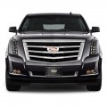 Ipick Image Made For Cadillac Crest 3d Logo On Black Carbon Fiber Pattern Stainless Steel License Plate