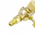 Nitrogen Flow Indicator Rx50nf With 1 4 In Sae Flare Inlet And Outlet 50psi Gas Control For Brazing Copper Tubing 