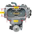 Jdllong 15004-7029 15004-0760 Carburetor Fit For Kawasaki Fh680v Fh721v Fh751v Fh601 Fh641v Fh661v Fx801v Fx850v 19hp-29hp Carb