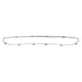 Ford Fusion 2010 2011 2012 Grille Trim Front Center Capa Certified Chrome Sedan 4-door S Se Sel Replacement For Fo1037101 