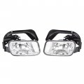Hecasa Fog Lights Lamps Compatible With 2009-2018 Dodge Ram 1500 2500 3500 Replace For 55372735aa 55372734aa 55372735ab
