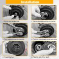 A C Compressor Clutch Hub Remover Tool For Denso Clutchless Compressors 5se09c 5se12c 5sel12c 5sl12c 6sel14c 6sel16c 6seu14c