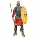 H65018 King Athelstan Cardboard Cutout Standup 