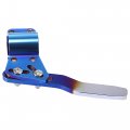 X Autohaux 2pcs Car Turn Signal Extension Steering Wheel Rod Position Up Kit Grilled Blue