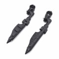 Httmt- Black 1 25 Front Engine Guard Short Adjustable Peg Mounting Kit Stiletto Shape Foot Footrest F Sportster 883 1200 Street