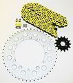 Kawasaki Kdx200 Kdx220 Yellow O Ring Chain Sprocket 13 50 112l 