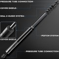 A-premium Front Hood Lift Supports Shock Struts Compatible With Lexus Ls460 2013-2017 Ls600h 2013-2016 2-pc Set Pm3341