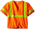 Jackson Safety Ansi Class 3 Deluxe Style Polyester Vest With Lime Prismatic 