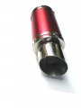 Usonline911 High Performance Exhaust System Muffler For Gy6 50cc-400cc 4 Stroke Scooters Atv Go Kart Red