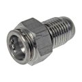 Transmission Oil Cooler Line Connector For 2004 Cadillac Seville Aluminum Straight Fitting Quick Disconnect To Male Thread 