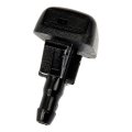 Windshield Washer Nozzle For Chevy Impala Limited 2014 2015 2016 Black Plastic 0 24 In Hose Port Replacement 10350074 