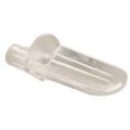 Slide-co 242155 Shelf Support Peg 1 4-inch Clear Plasticpack Of 12 