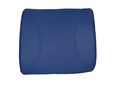 Primetrendz Tm Portable Orthopedic Lumbar Back Support Memory Foam Pu Leather Seat Cushion With Strap In Blue By Usa Cash And 