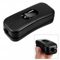 Uxcell 2 Packs Table Lamp Rocker Switch 2a Inline Cord Black