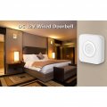 Doorbell Chimes Indoor Wired Chime Abs Plastic Dc 12v Door Bell Alarm For Home Office Access Control System