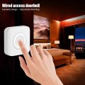 Doorbell Chimes Indoor Wired Chime Abs Plastic Dc 12v Door Bell Alarm For Home Office Access Control System