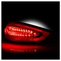 Acanii For 2013-2016 Ford Fusion S Se Factory Style Led Tail Light Brake Lamp Replacement Outer Right Passenger Side