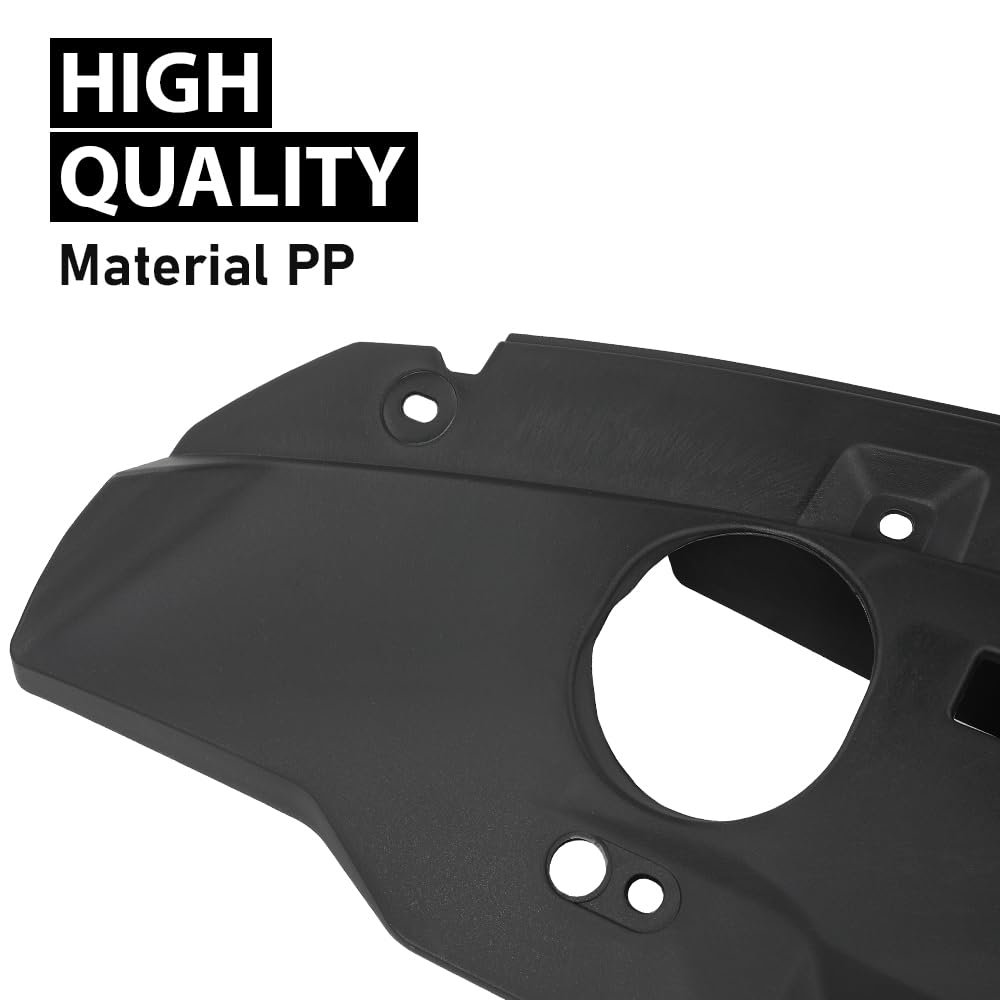 Radiator Support Cover Upper For Honda Crv 2010 2011 Black Pp Material Fits Ex L Lx Se Part Number 71141swa000 Ho1224105