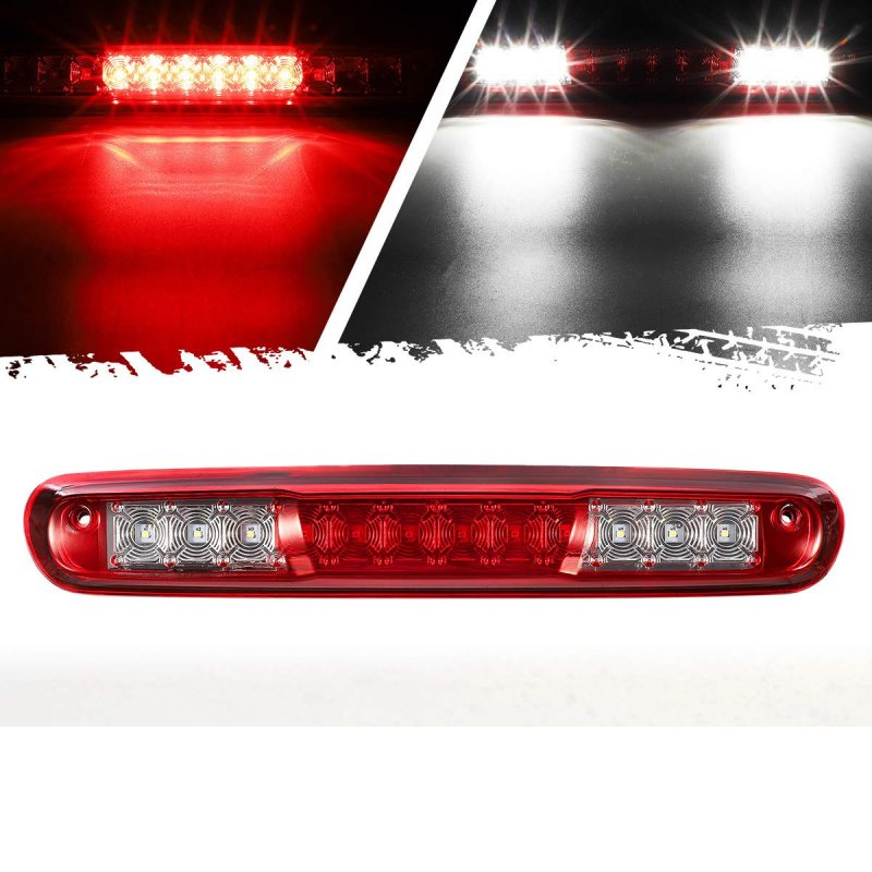 Partsam High Mount Stop Light Led Third 3rd Brake Replacement For Silverado And Sierra 1500 2500 Hd 3500 2007 To 2013 Rear Cab