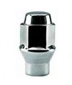 White Knight 7850-4 Chrome Et Bulge Lug Nut 4 Piece 
