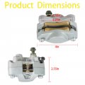 Front And Rear Brake Calipers With Pads Replacement For Arctic Cat 250 300 375 400 454 500 0402-011 0402-010 1996-2002