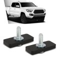Rear Driveshaft Carrier Bearing Spacer Drop Kit For Toyota Tacoma 2005 2020 Q235 Steel Driveline Vibration Reduction Set Black 