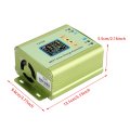 Aramox Mppt Solar Controller Wind Charge Panel Battery Lcd Display Charger Mpt 7210a