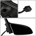 Pair Powered Heated Side View Door Mirrors For Chrysler Concorde Lhs 1993-1997 Dodge Intrepid Eagle Vision Black Paintable