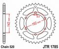 Jtr1785 48 48t Steel Rear Sprocket Black Painted C49 High Carbon 